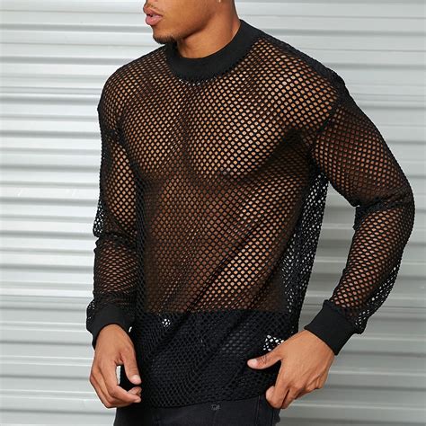 dolce gabbana mens fishnet shirt